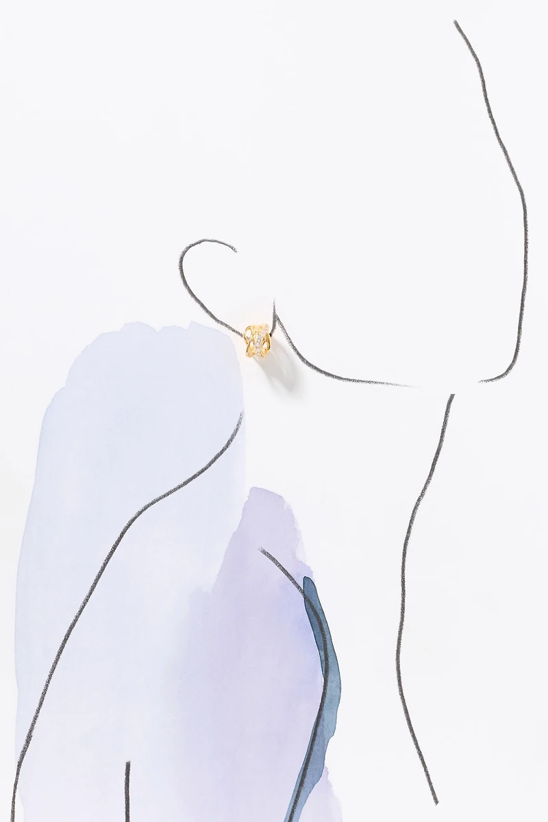 Joanna Laura Constantine Mini Multi-Wave Earrings