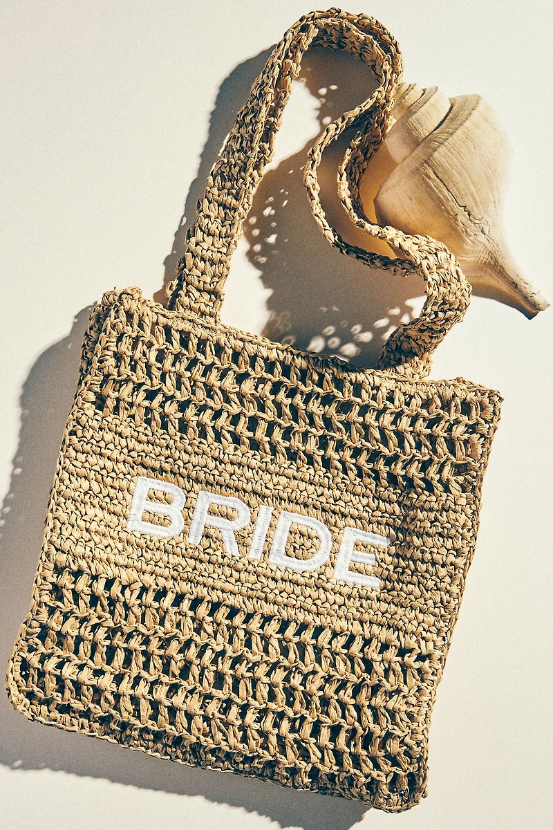 RUF by Unreal Fur Bride Straw Bag