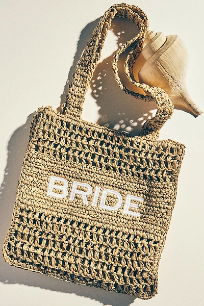RUF by Unreal Fur Bride Straw Bag