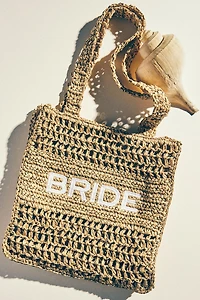 RUF by Unreal Fur Bride Straw Bag
