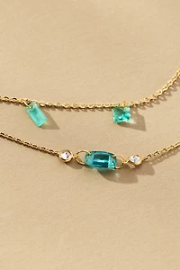 Baguette Crystal Necklace