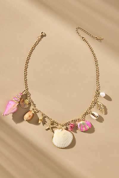 8 Other Reasons Large Shell Pendant Necklace