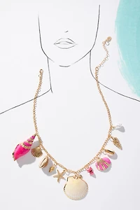 8 Other Reasons Large Shell Pendant Necklace