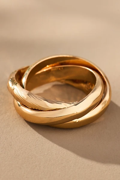 Ettika Don't Get It Twisted Ring