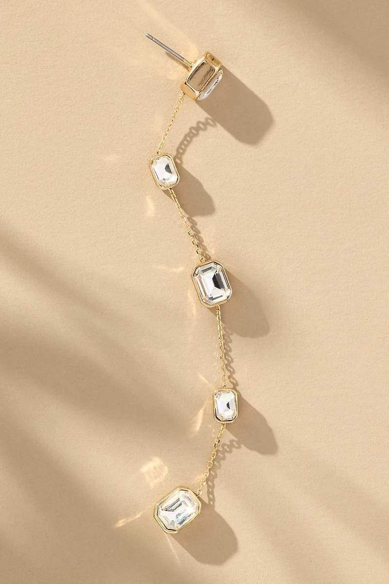 Ettika Iconic Crystal Dangle Earrings