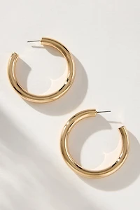 Ettika Large Thick Classic Hoop Earrings