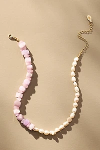 8 Other Reasons Split Pearl Necklace