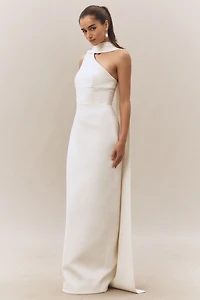 Rachel Gilbert Clara Stretch Crepe Wedding Gown