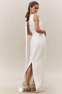 Rachel Gilbert Clara Stretch Crepe Wedding Gown