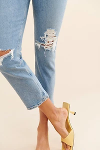 AGOLDE Riley Whiplash Slim Straight Jeans