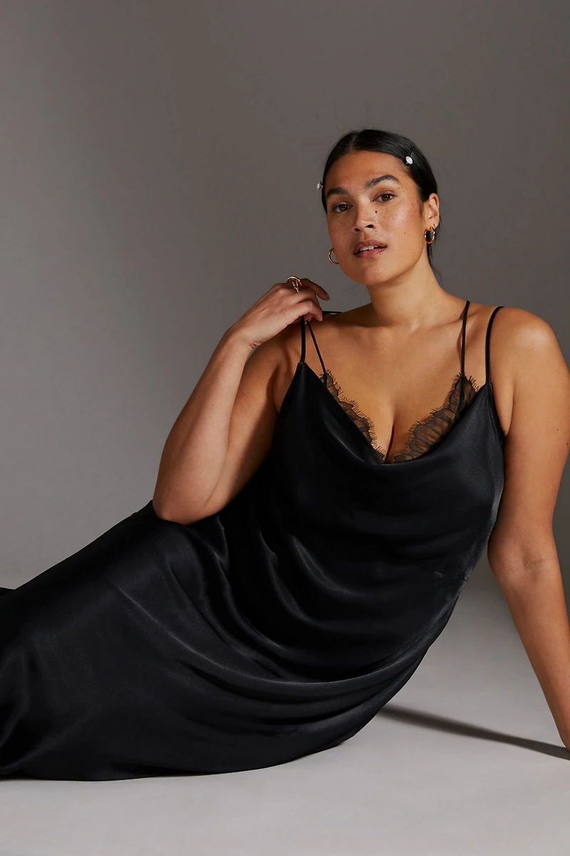 Elyse Bias Slip Dress