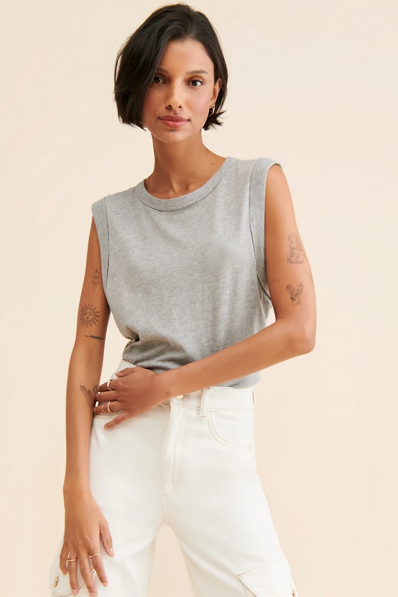 Betro Simone Danny Zuko Sleeveless Bodysuit