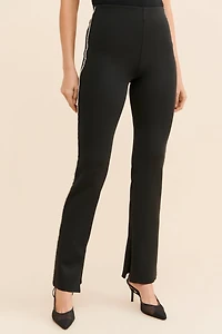 Good American Scuba Crystal Flare Pants