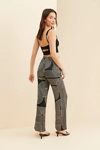 4th & Reckless Fina Printed Trousers