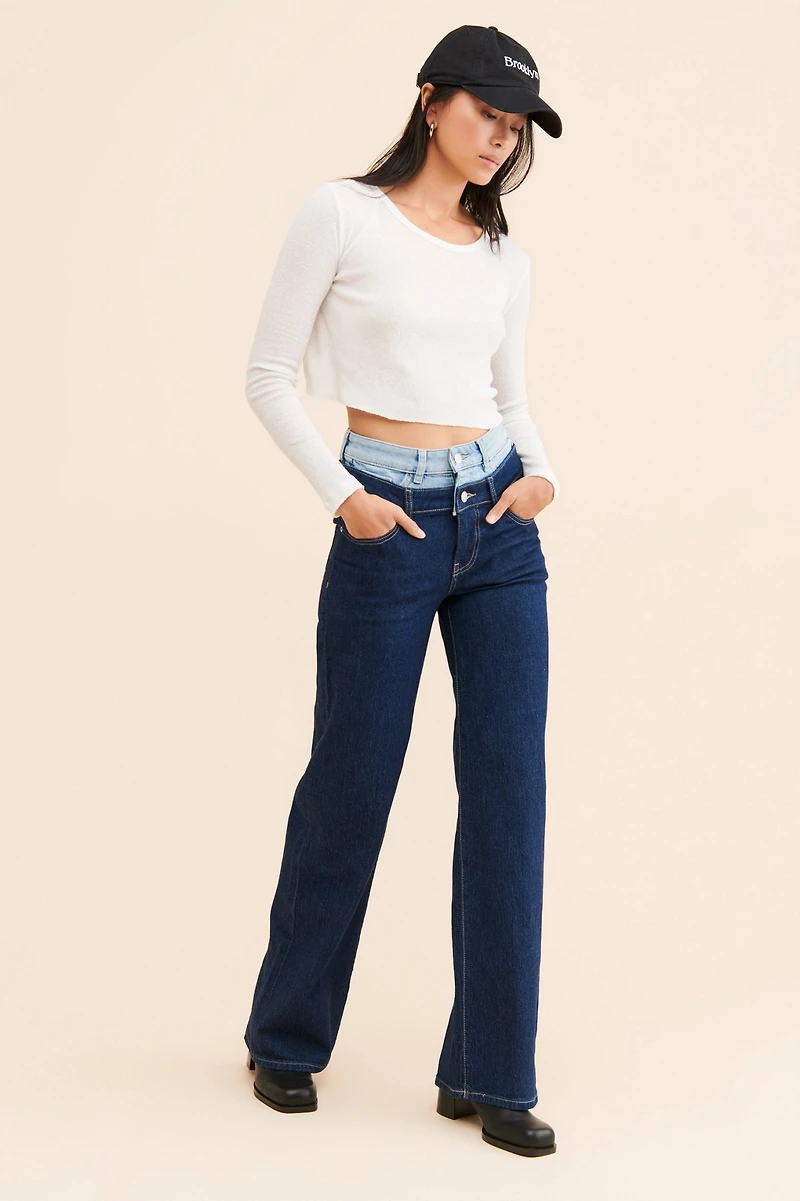 Warp + Weft Nce Double Vision Jeans