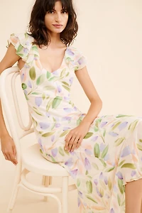 ASTR the Label Wisteria Midi Dress