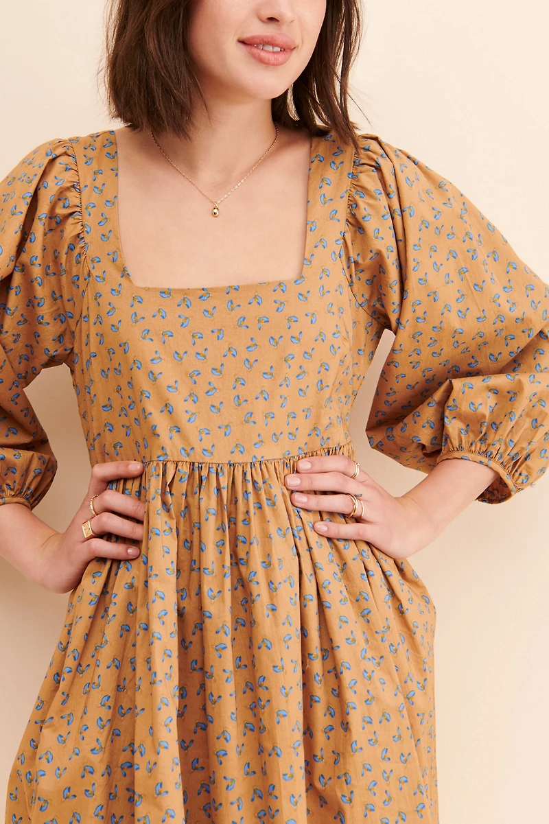 Just Female Floral Babydoll Dress