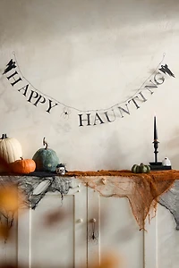 Happy Haunting Iron Garland