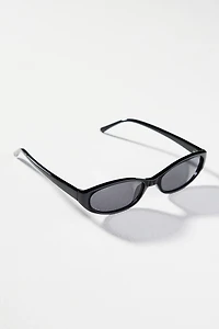 Reality Eyewear Velvet Kitten Slim Oval Sunglasses