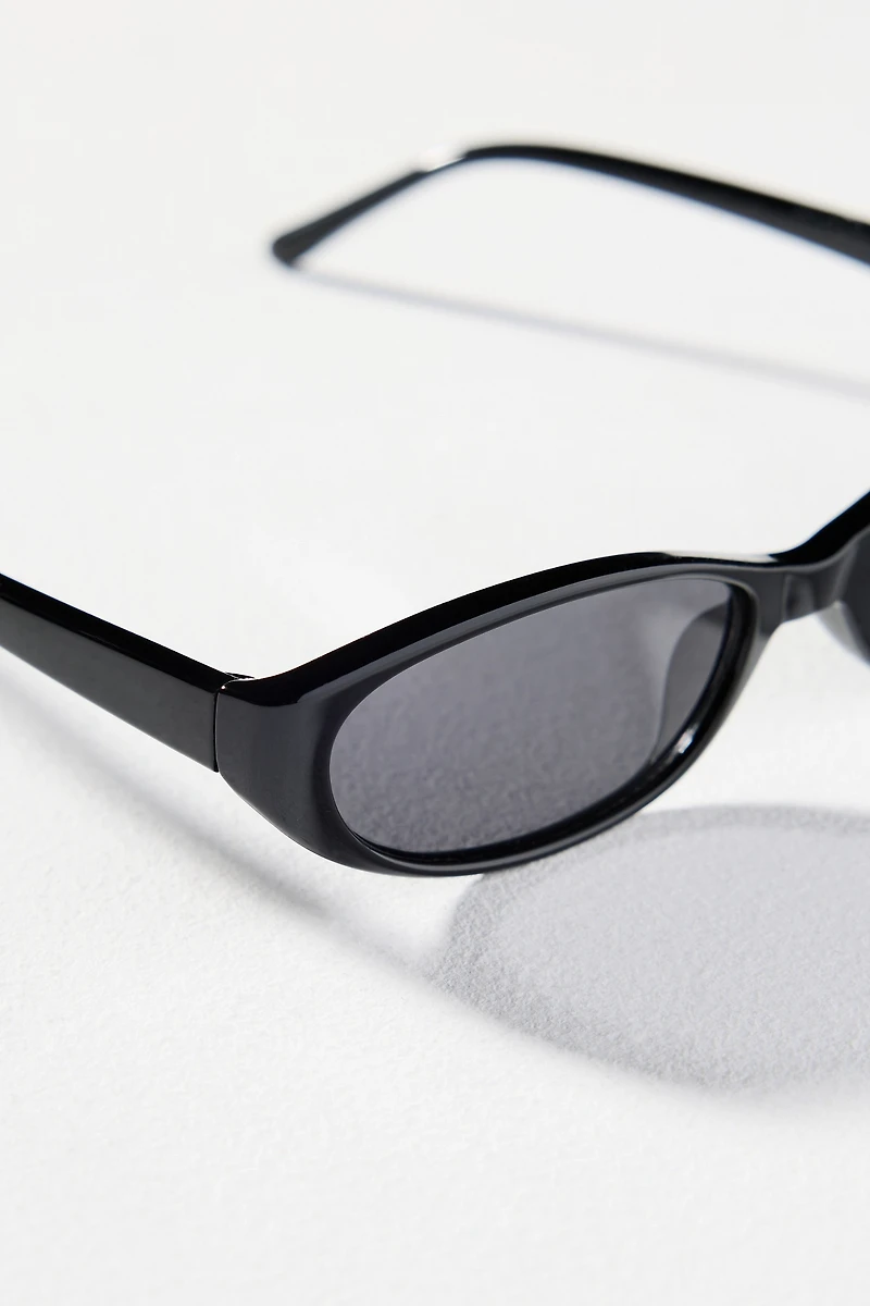 Reality Eyewear Velvet Kitten Slim Oval Sunglasses