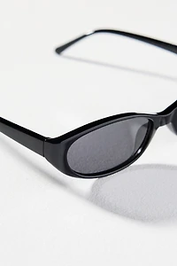 Reality Eyewear Velvet Kitten Slim Oval Sunglasses