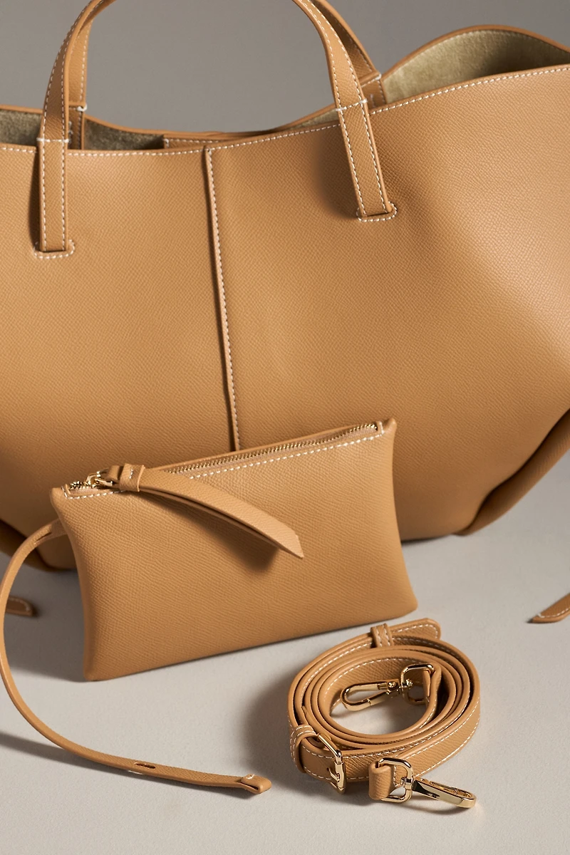 Top-Handle Long Tote