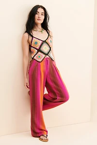 Raga Cozy Crochet Tank
