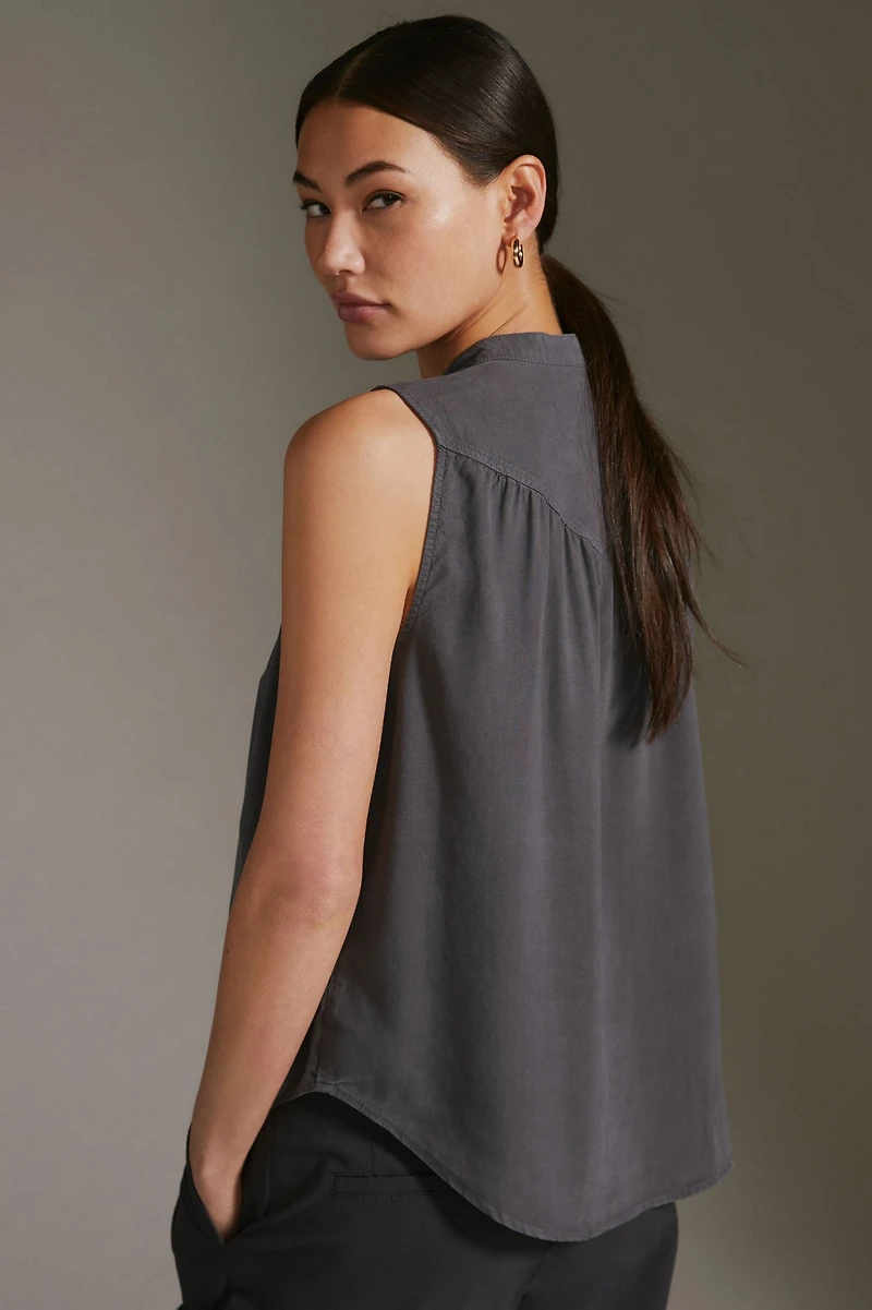 Cloth & Stone Buttoned Tank Top