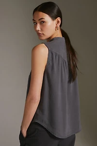 Cloth & Stone Buttoned Tank Top