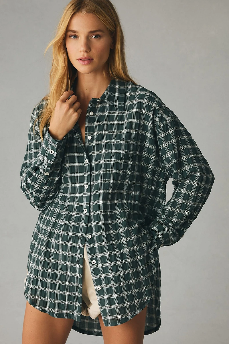 Maeve The Bennet Buttondown Shirt: Plaid Edition