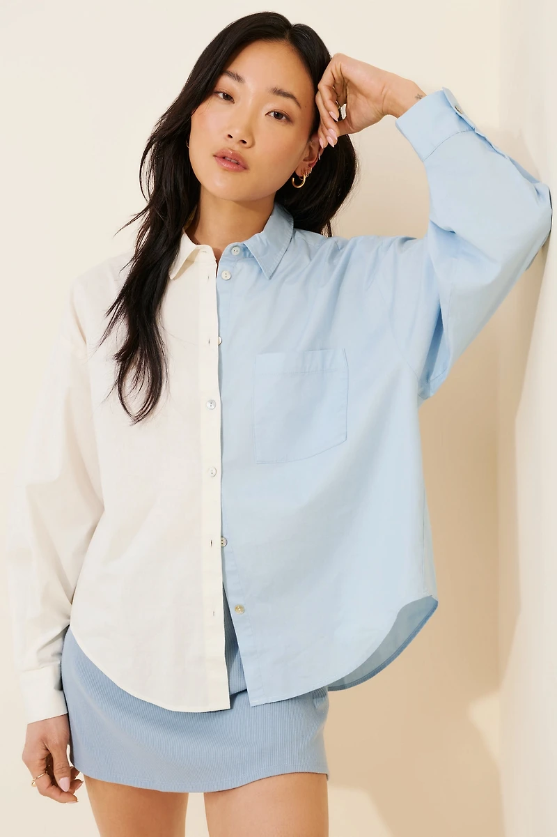Pistola Sloane Colorblock Buttondown