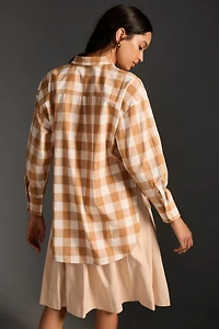 Maeve The Bennet Buttondown Shirt: Buffalo Check Edition