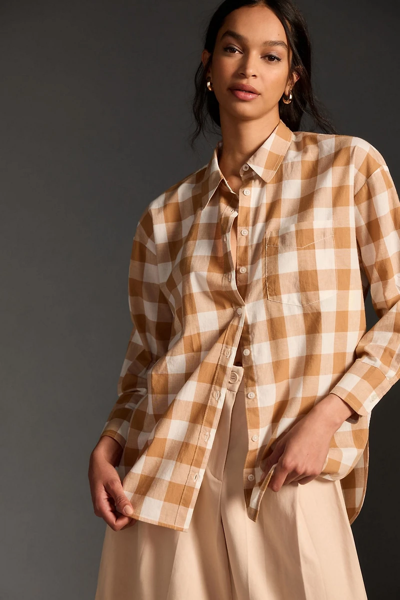 Maeve The Bennet Buttondown Shirt: Buffalo Check Edition