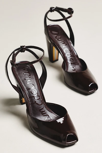 Sam Edelman Wrenna Peep-Toe Heels