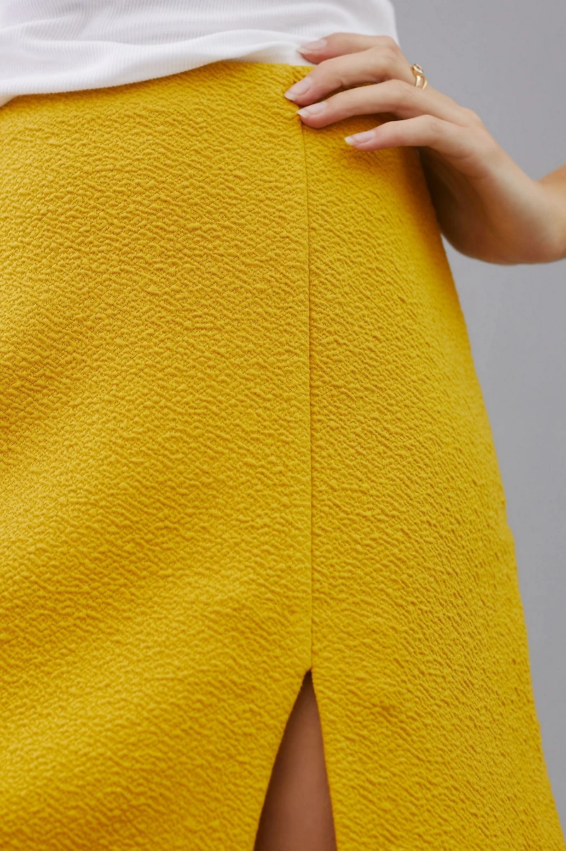 Maeve Slim Micro Mini Skirt