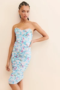 4SI3NNA Phoebe Strapless Dress