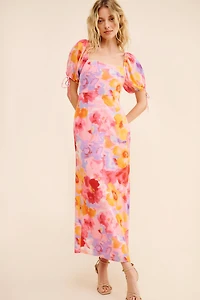 The Frolic Margot Column Maxi Dress