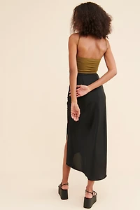Bishop + Young Bias Cut Slip Skirt