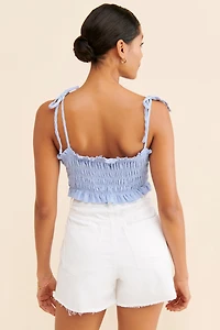 4SI3NNA Ruth Crop Top