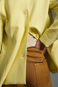Maeve Button-Back Blazer