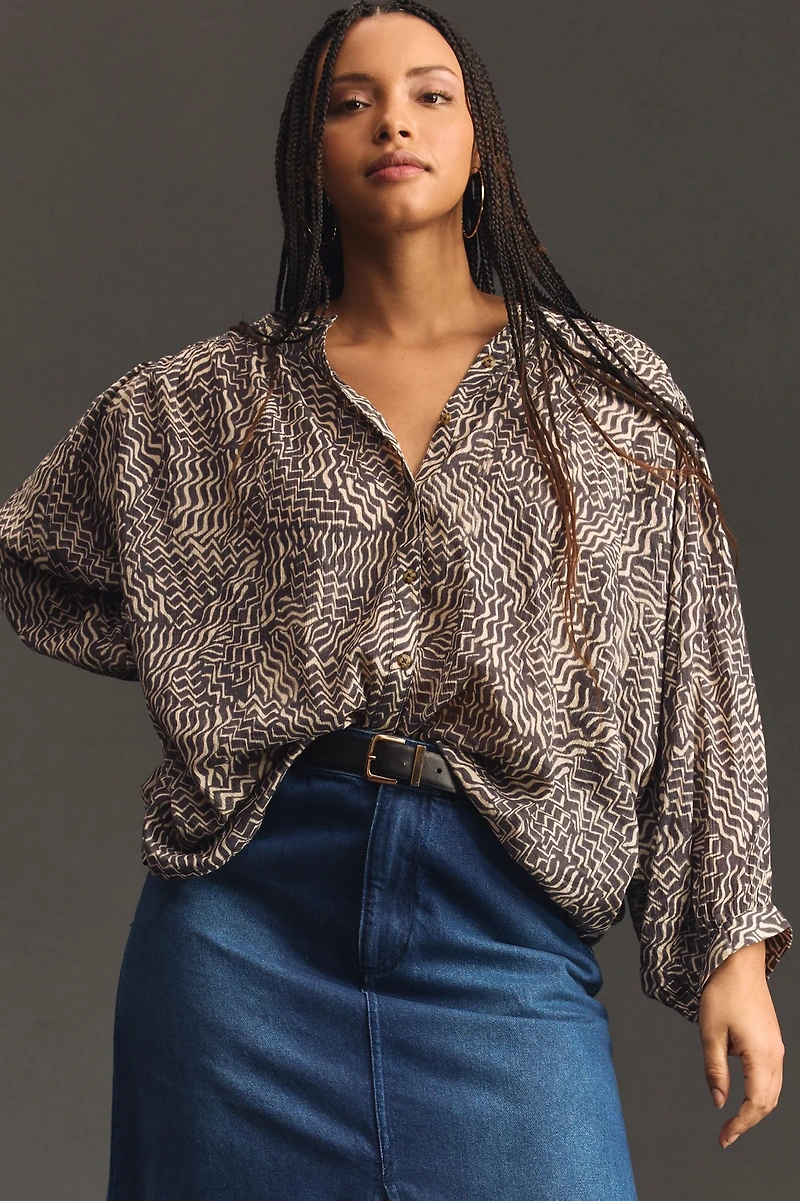 Pilcro Sydney Dolman Sleeve Blouse