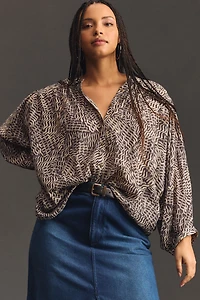 Pilcro Sydney Dolman Sleeve Blouse