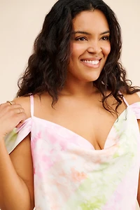 Eloquii Off Shoulder Bias Dress