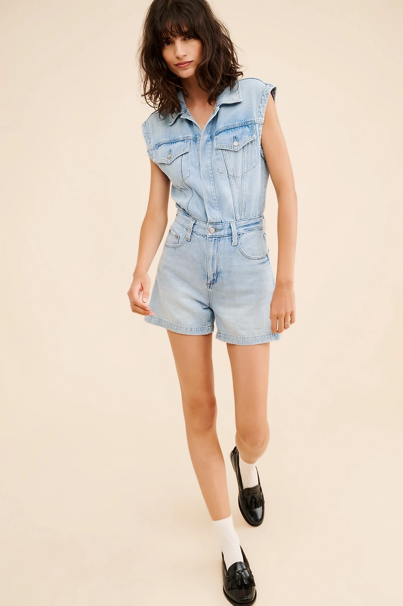 Pistola Lennox Denim Romper