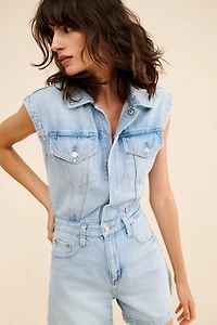 Pistola Lennox Denim Romper