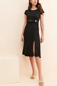 Avantlook Little Black Cut Out Dress