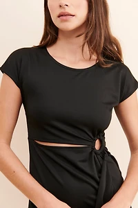Avantlook Little Black Cut Out Dress