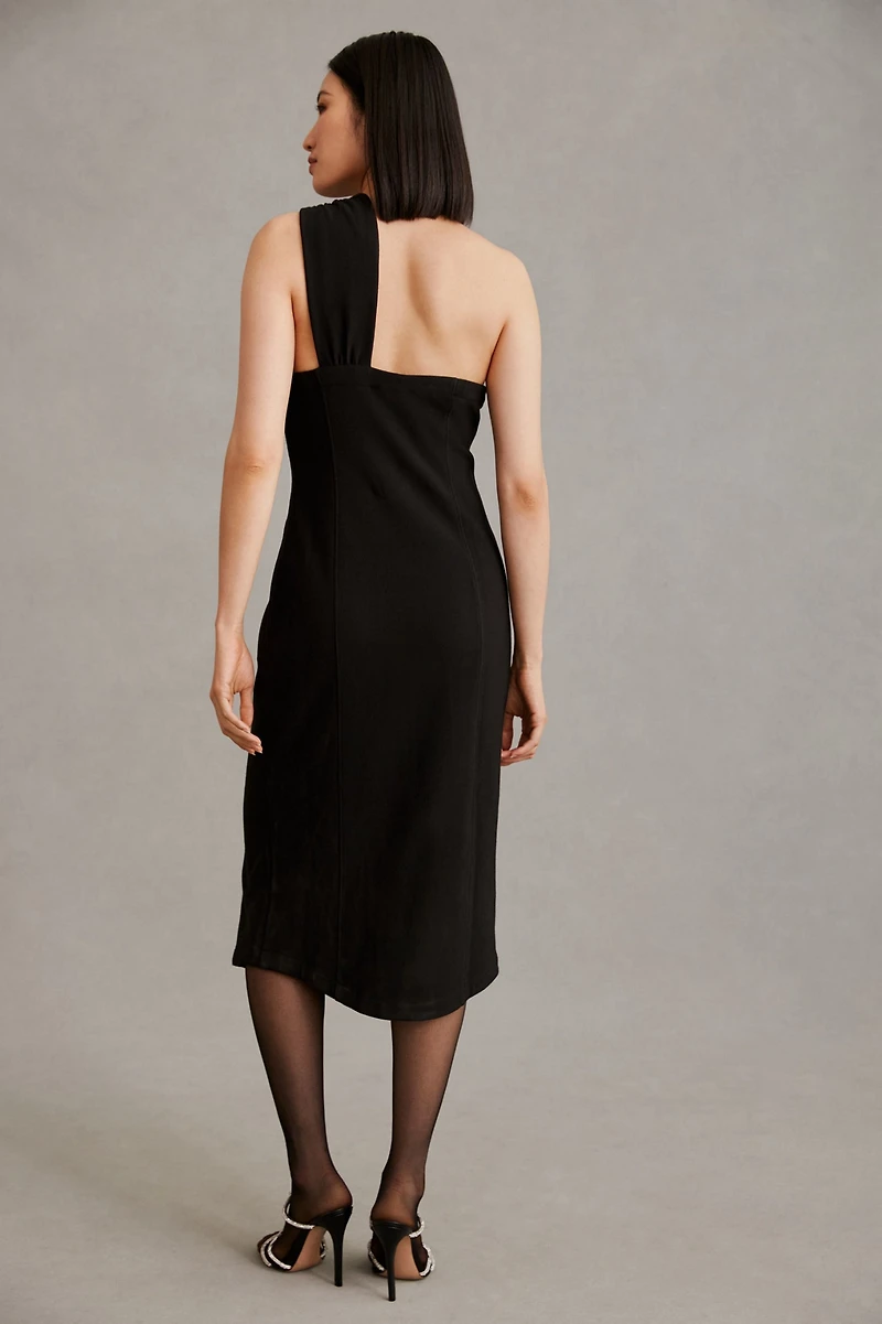 Maeve Slim One-Shoulder Dress