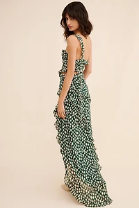 If By Sea Polka Dot Maxi Dress