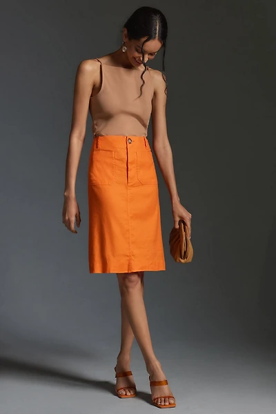 Maeve The Colette Patch Pocket Skirt